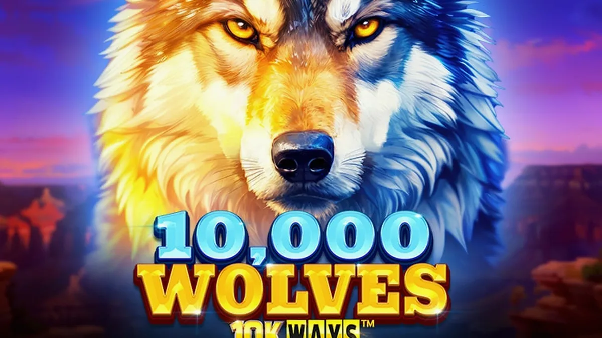 Isang visual na representasyon ng 10,000 Wolves 10K Ways slot game